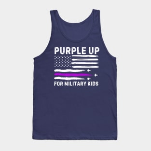 PURPLE UP FOR MILITARY KIDS Tank Top